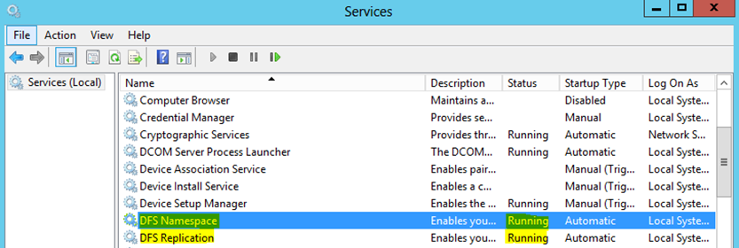 Windows Server’da DFS Namespace ve DFS Replication Kurulumu